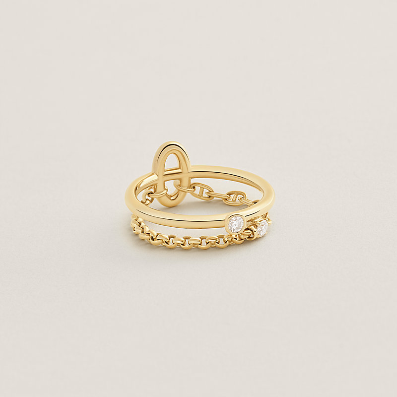 アクセサリー T79 HERMES Chain Ring Gold Color アクセサリー T79 HERMES Chain Ring Gold Color アクセサリー T79